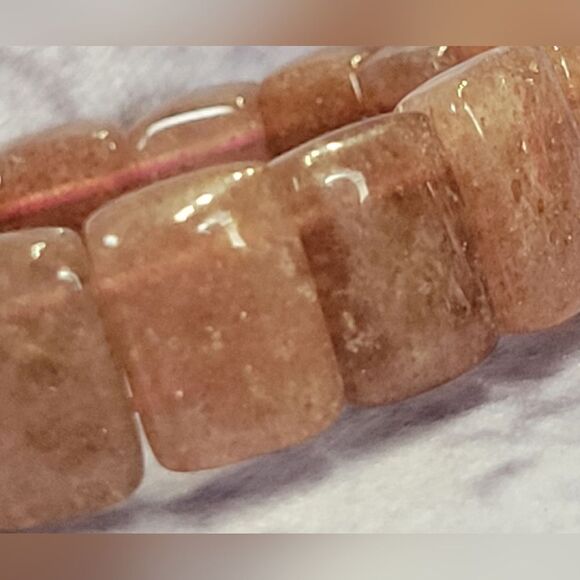 Strawberry Quartz Bracelets - Picture 3 of 10